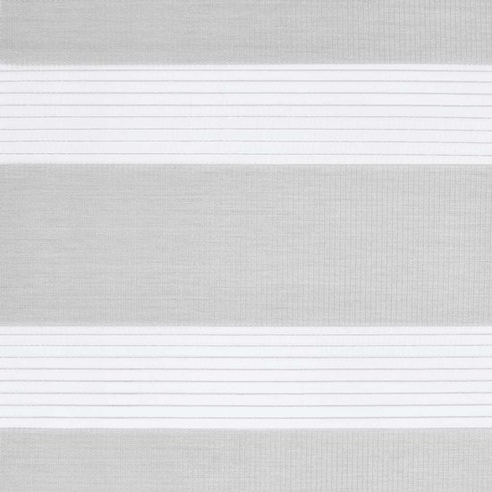 Grijze en witte horizontale strepen stof textuur.