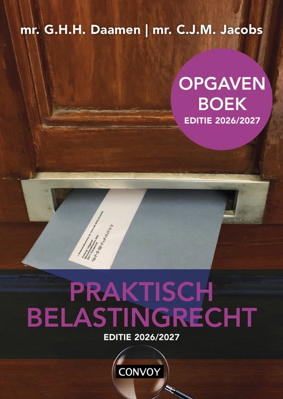 Praktisch Belastingrecht 2026/2027 Opgavenboek - cover
