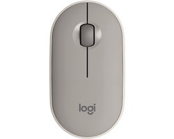 Logitech Pebble M350 - Draadloze Muis - Bluetooth - Sand
