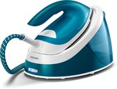 Philips Stoomstrijkijzer met Stoomgenerator GC6815/20 - Met Station - Snel Warm - Verticaal Strijken - Groot Reservoir - Blauw