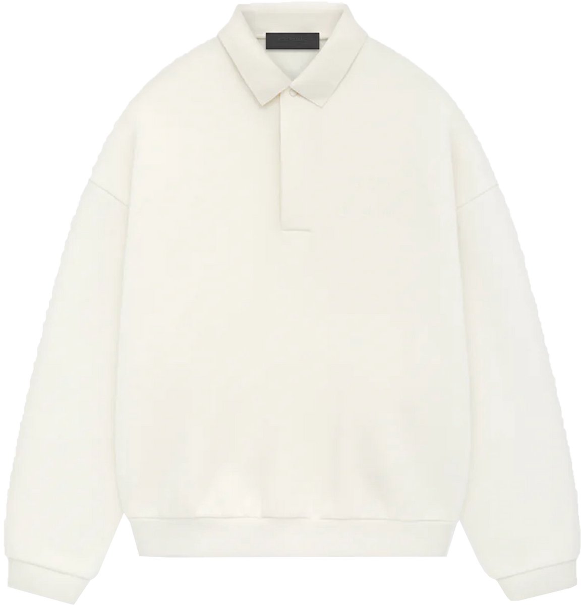 Fear of God Essentials Fleece Polo 'Shell'.