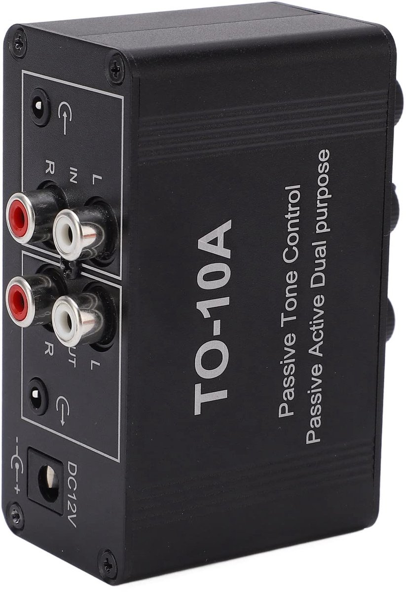Dailygoods - Dailygoody - Passieve EQ tuner - Audio-regelaar - Geschikt voor diverse apparaten - Compact en licht - Ideaal voor thuisgebruik - Perfect voor muziek-...