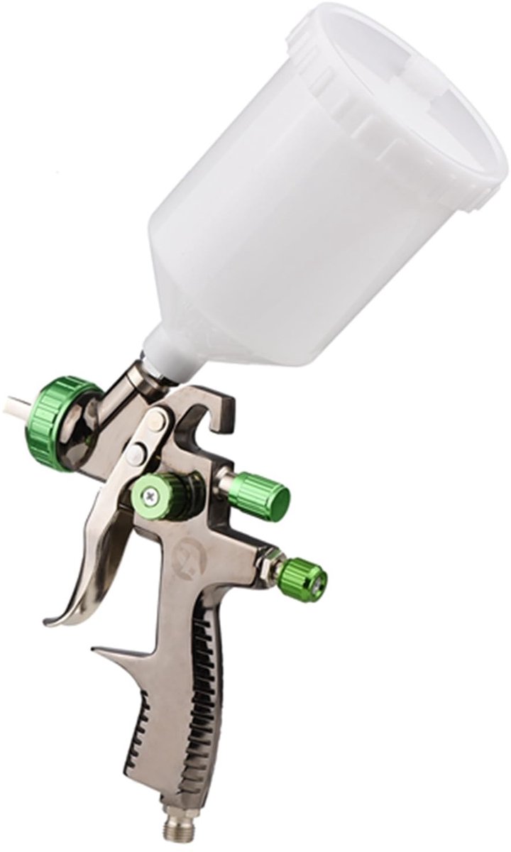 Dailygoods - LVLP Luchtspuitpistool met 600cc Vloeistofbeker voor Autolak
