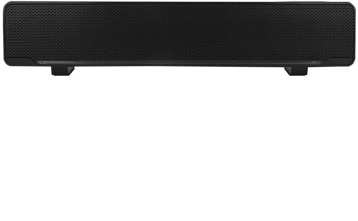 Dailygoods - Dailygoody - Soundbar - 3D Stereo Geluid - Diepe Bas Surround Sound - Zwart - Muziekspeler - Geschikt voor PC en TV - USB en 3,5 mm aansluiting