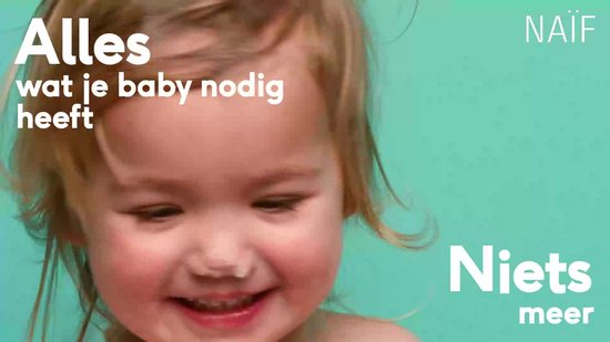 Naïf - Badschuim - Baby & Kids - Babyverzorging - Verzachtend & Reinigend - Natuurlijke Ingrediënten - 500ml