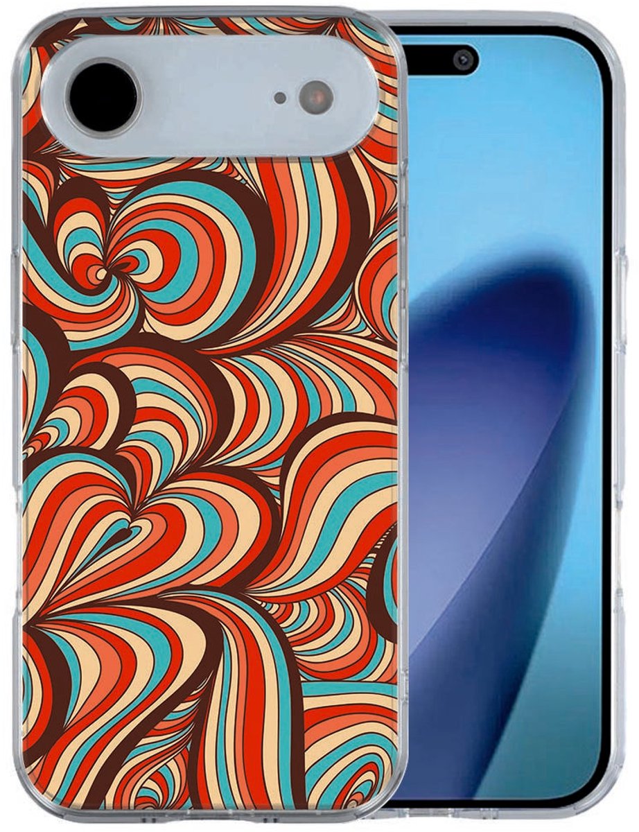 iPhone Air siliconen hoesje Retro