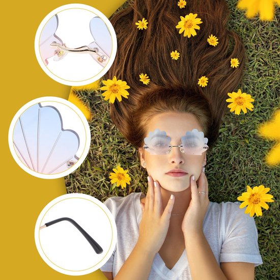Dailygoods - Grappige Randloze Zonnebril voor Dames van Dailygoods — afbeelding 4