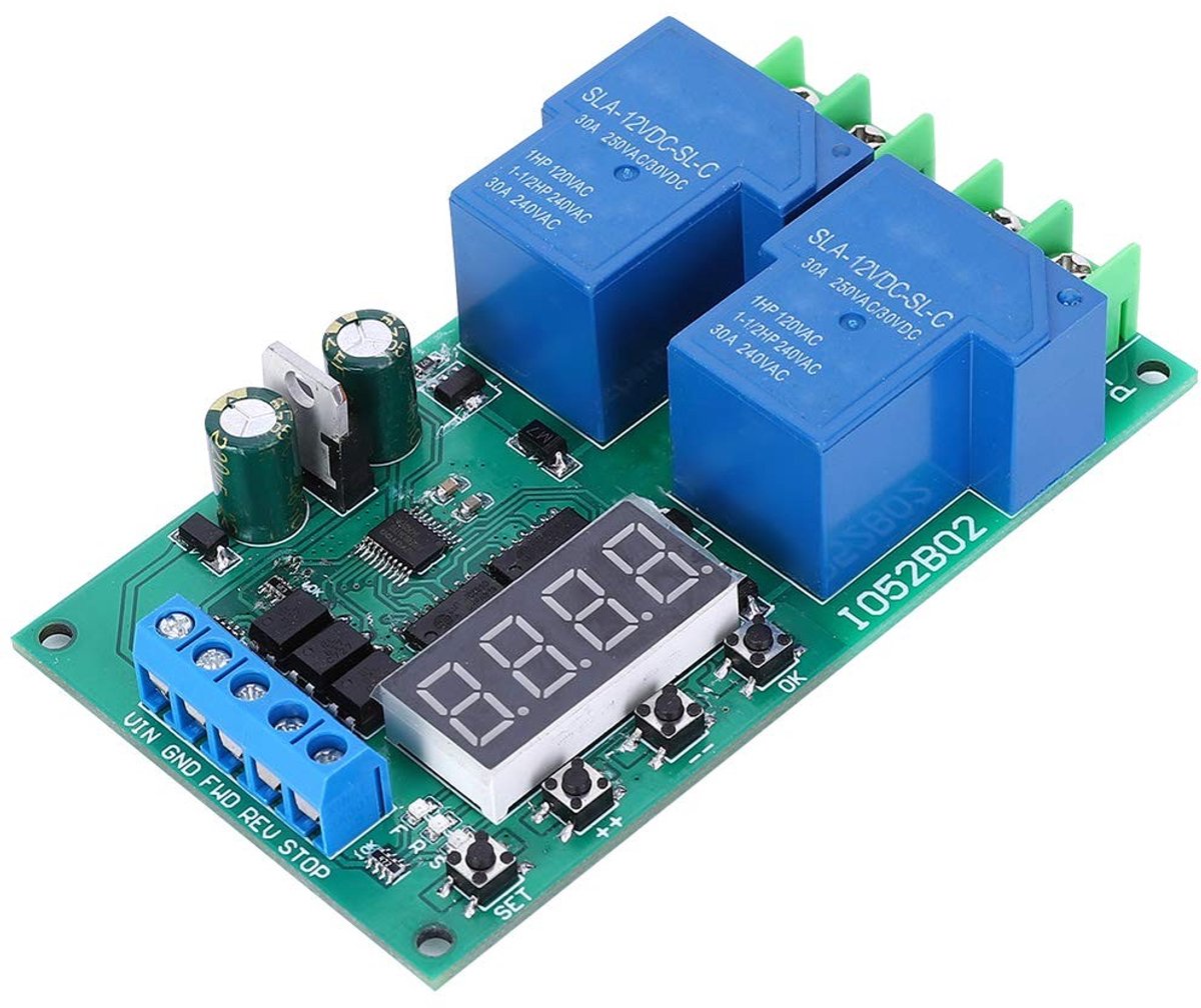 Dailygoods - Dailygoody - Elektrische Motor Controle Module - 12 V DC - Hoogwaardige Motor Regulator - Compact en Licht - Betrouwbare Schakelaar - Geschikt voor In...