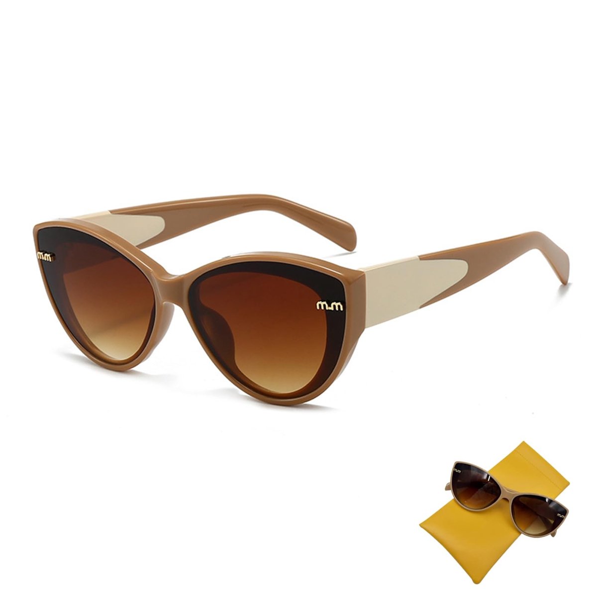 Dailygoods - Vintage Gepolariseerde Zonnebril met UV400 Bescherming voor Dames en Heren