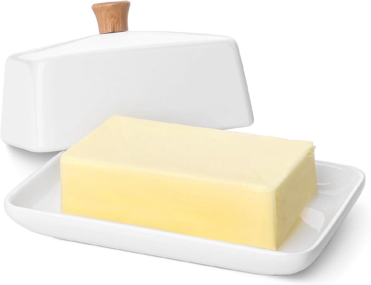 Butter dish with lid - Food storage container - Butter storage container - Bread storage