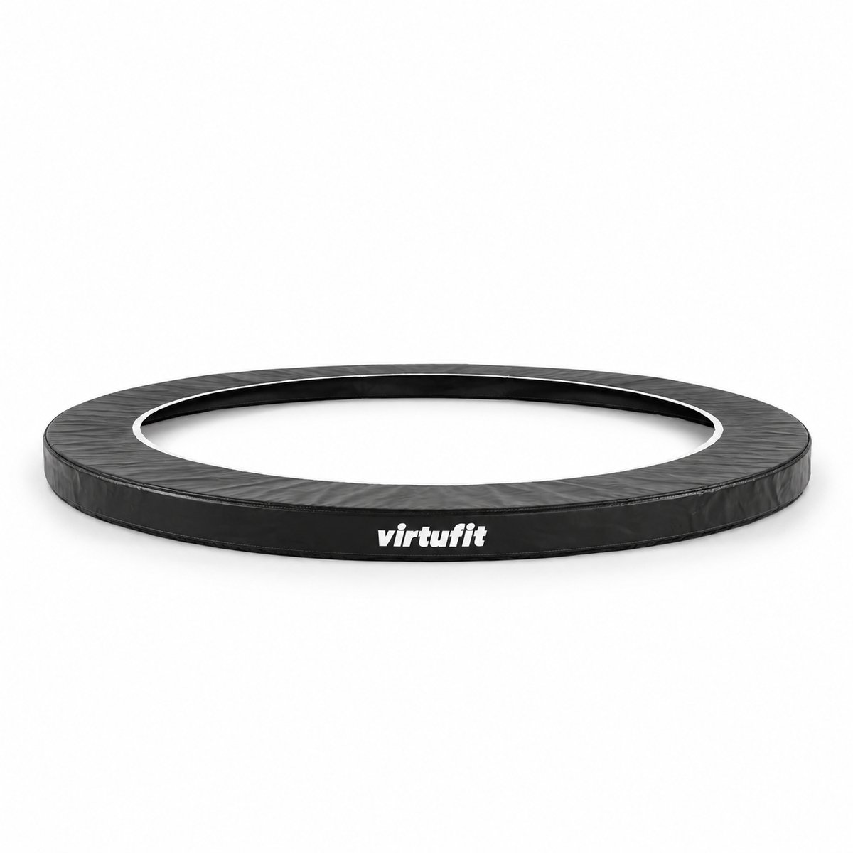 VirtuFit Beschermrand - Trampolinerand - Zwart / Wit - Ø366 cm - Beschermrand Trampoline - UV en Waterbestendig PVC