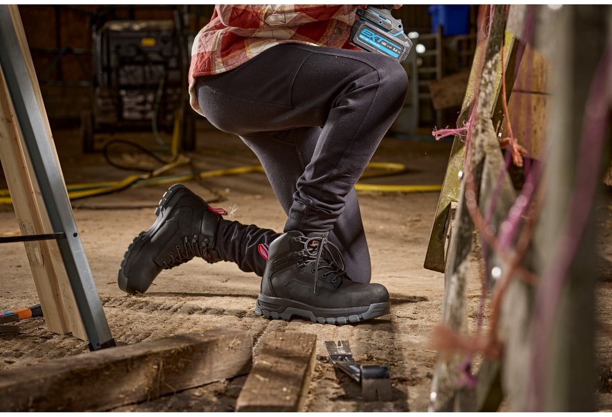 Hunter Safety Lightning Veiligheidslaars - S7S | Zwart - FW Industrial - Maat -