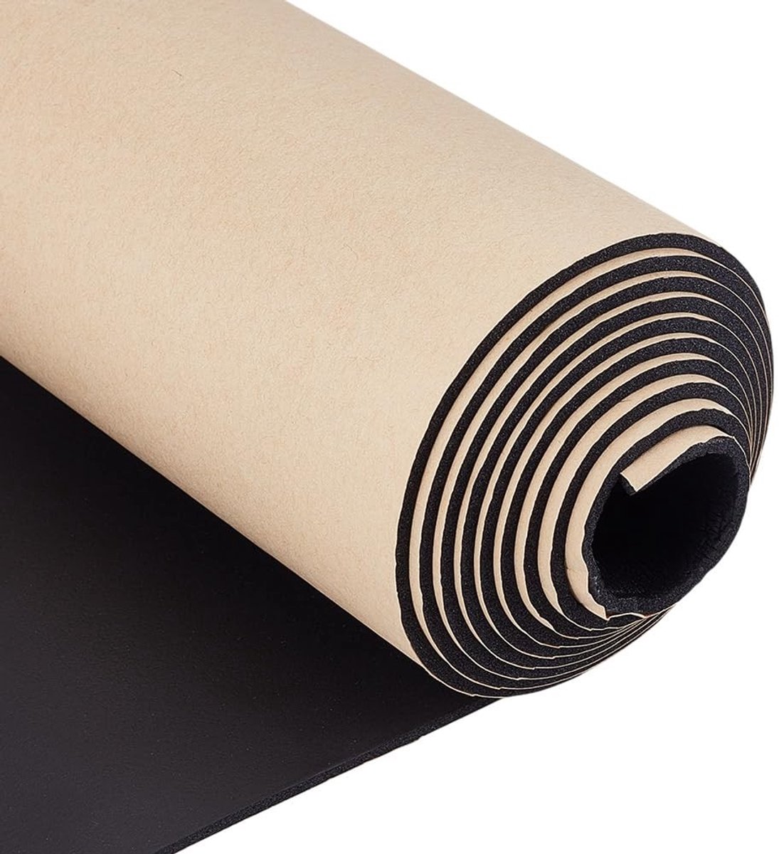 Zelfklevende Neopreen Geluiddempende Mat 2 m x 31 cm voor DIY Projecten