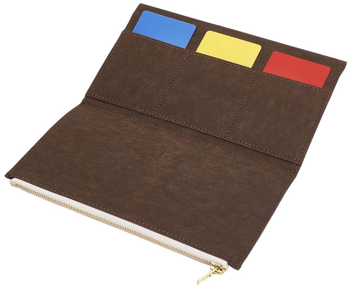 Dailygoods - Innovra - Dailygoods - Rits Pocket Bestandsmap voor Reizigers in Donkerbruin