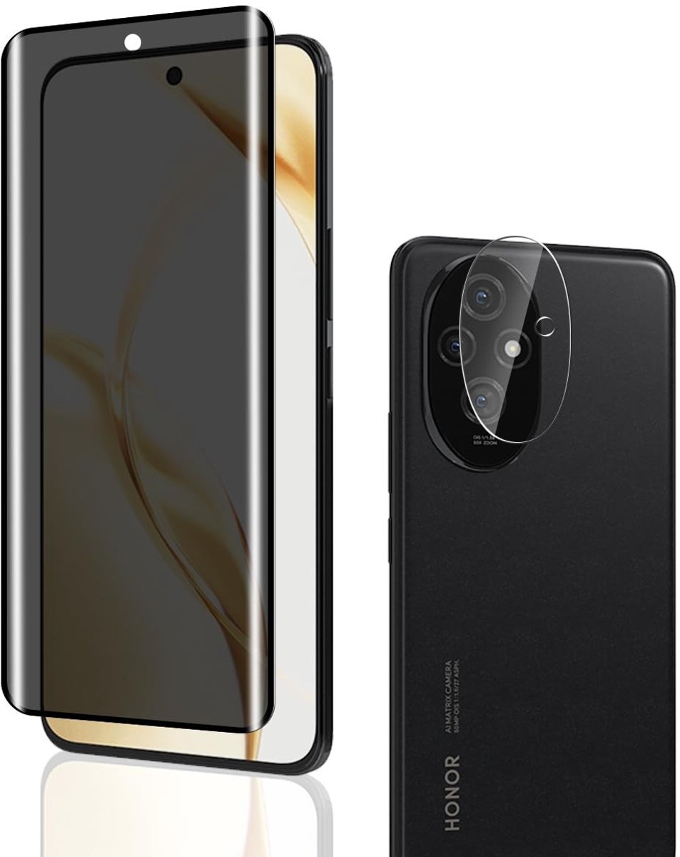 Dailygoods - Displaybeschermfolie voor Honor 200 met Camera-Glas