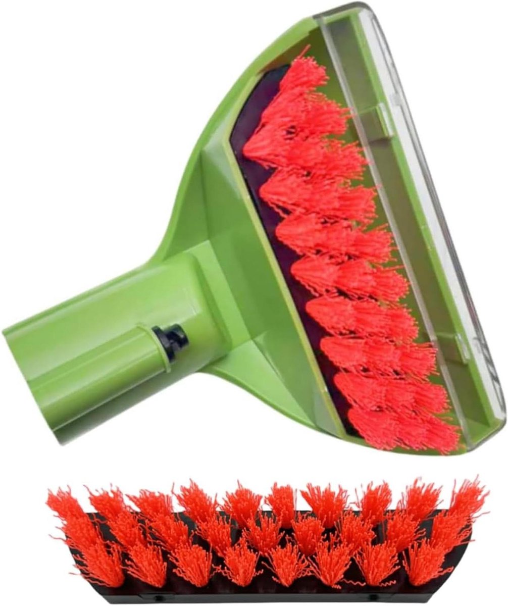 Vervangborstels Stofzuiger - Borstelkop Set - Tapijt Reinigen - Verhoogd Reinigingsoppervlak - 12 x 10 x 5 cm - Groen