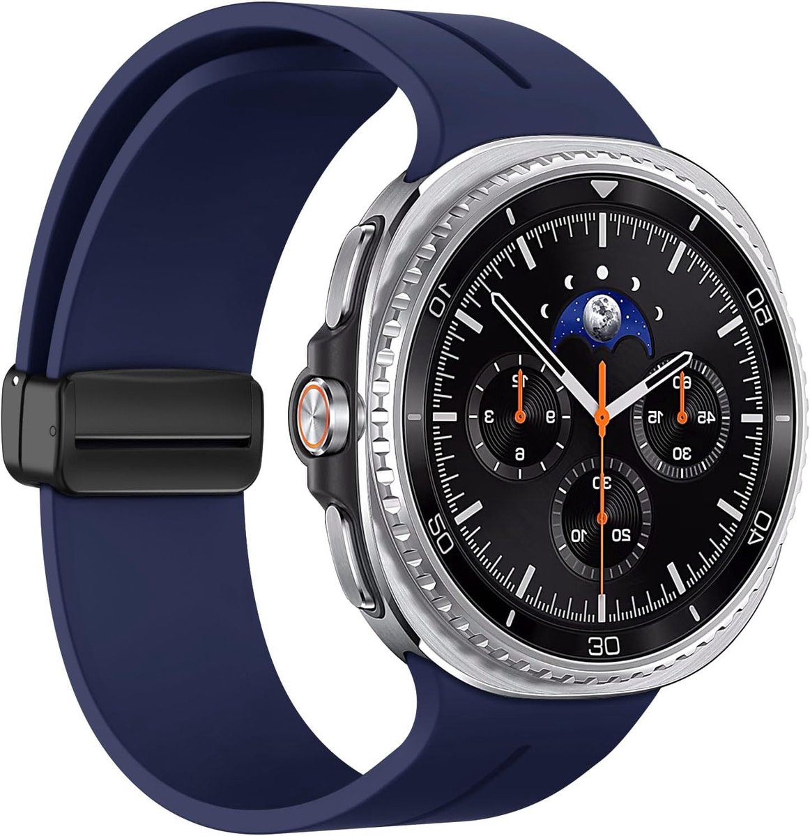Silicone Sportband voor Samsung Galaxy Watch 8 - Ademend, Zacht en Snelle Bevestiging voor Mannen en Vrouwen