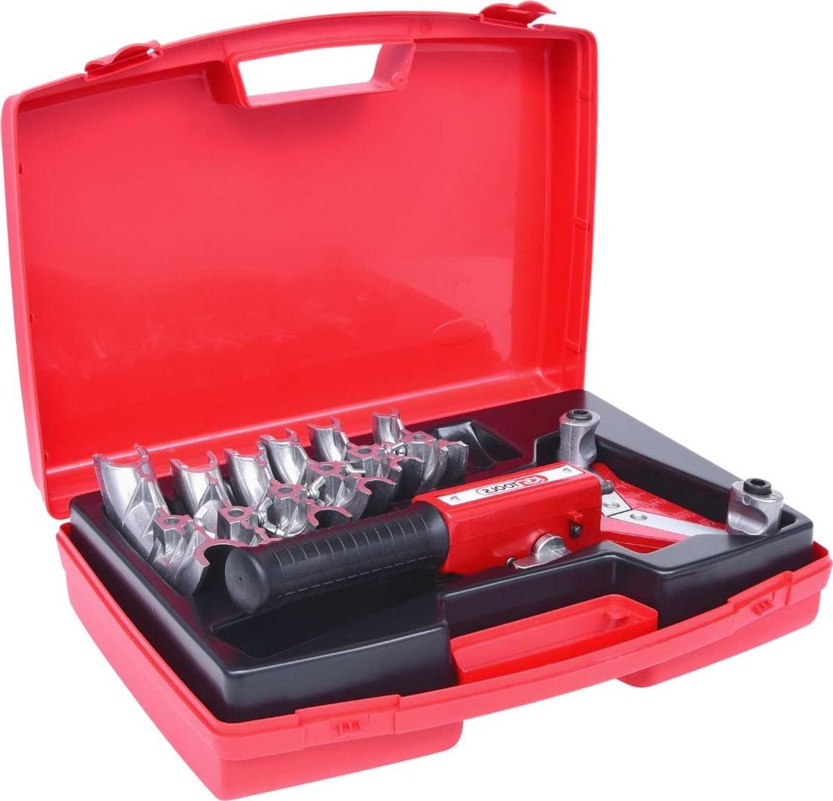 Ratel-buigset - Metaal buiger - Buizen vormen - 90 graden bochten - 10-22mm - Rood