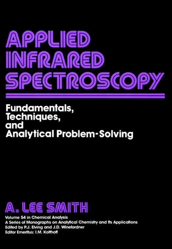 Analytical Infrared Spectroscopy - cover