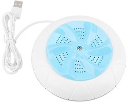 Mini Ultrasone Wasmachine voor Reizen Zakenreis of College Kamers, Draagbare Wasmachine, Huishoudelijke Immersible Voedsel Groente Reiniger (Blauw), Draagbare Wasmachine, Mini Ultrasone Wasmachine fwa