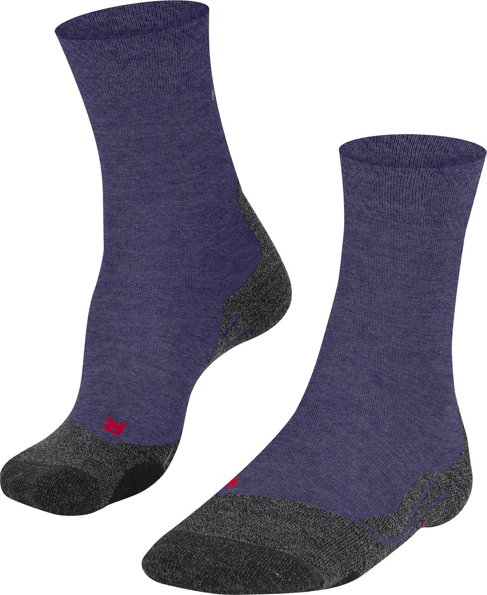 FALKE TK2 Explore Melange dames trekking sokken viola Multicolor