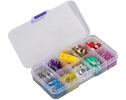 Store_8 - Automatische zekeringen - Complete set - Geschikt voor auto's en trucks - 100 Stuks - Betrouwbaarheid - Onderdeel van voertuigverzorging ...