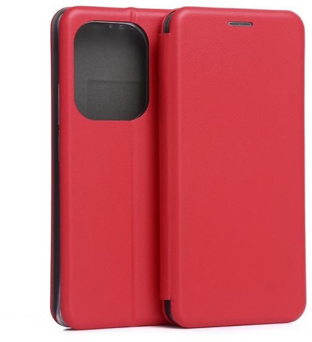 Beline Book Magnetisch Poco M6 Pro hoesje rood/ed
