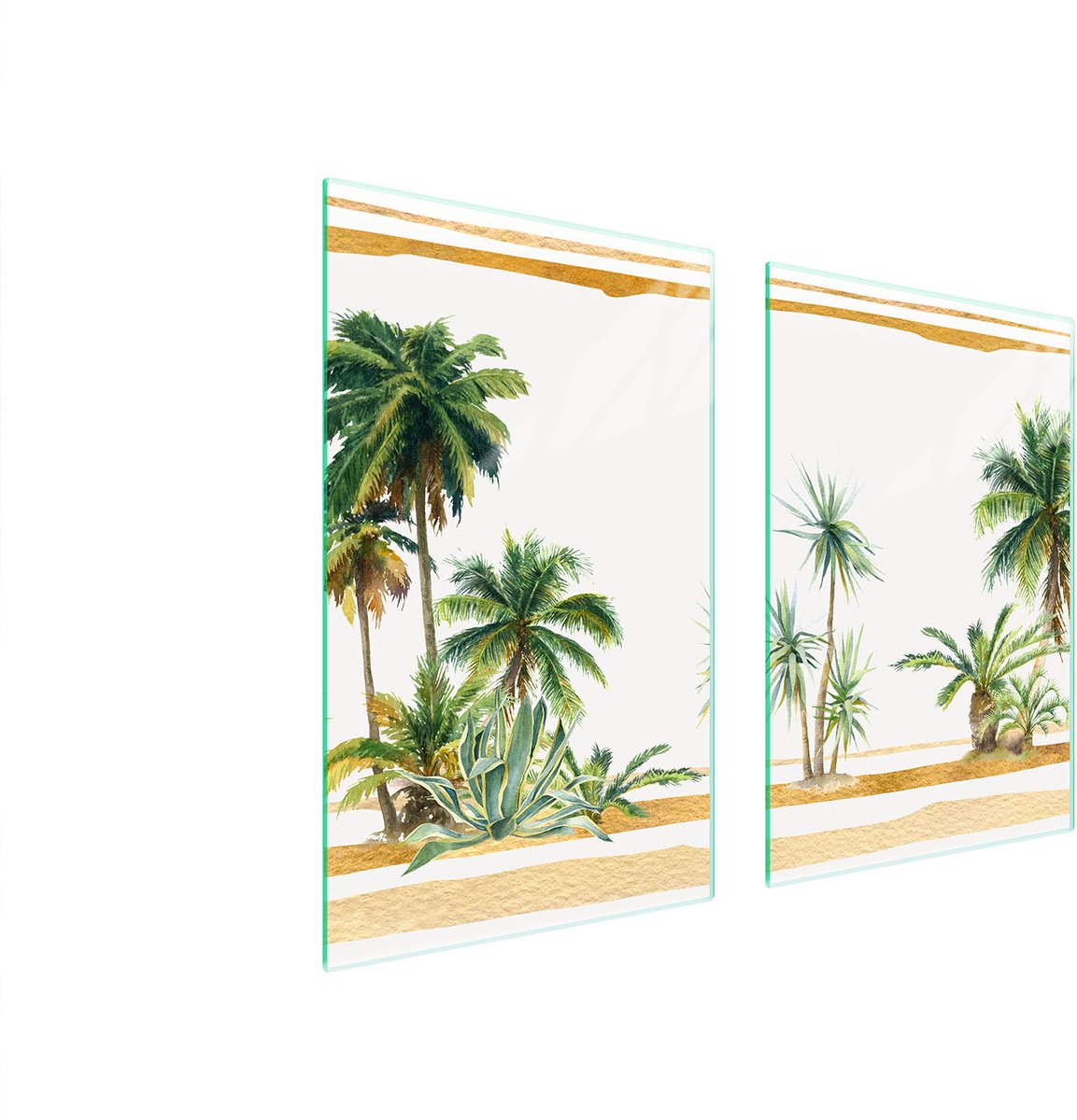 TMK ArtDeko - Glas Beschermplaat - 65x52 cm - Veilig - Veelzijdig