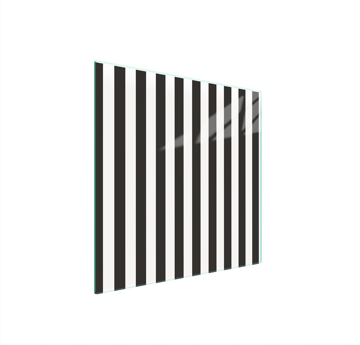 TMK ArtDeko - Snijplank - Glas - 50x52 cm - Veelkleurig