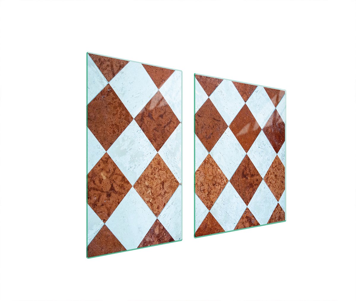 TMK ArtDeko - Snijplank - Glas - 100x52cm - Mozaïek