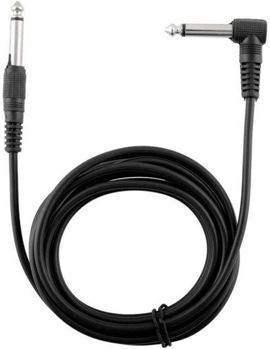 Professionele 10 FT Bassgitaar Versterker Kabel met 6.35mm Jack - Hoogwaardige Geluidskwaliteit en Duurzaam Ontwerp