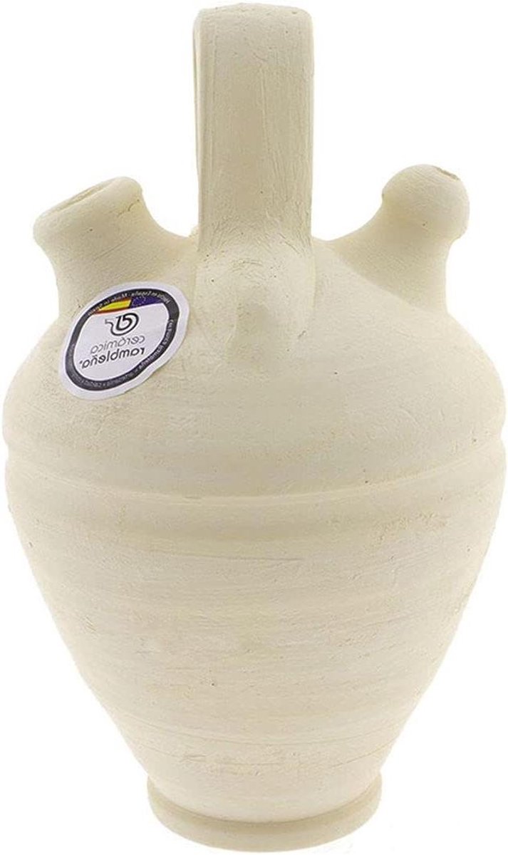 Keramiek Kindermok - Traditionele Waterkoeler - Drinken Koel Houden - 100% Handgemaakt - 05 liter - Niet gespecificeerd