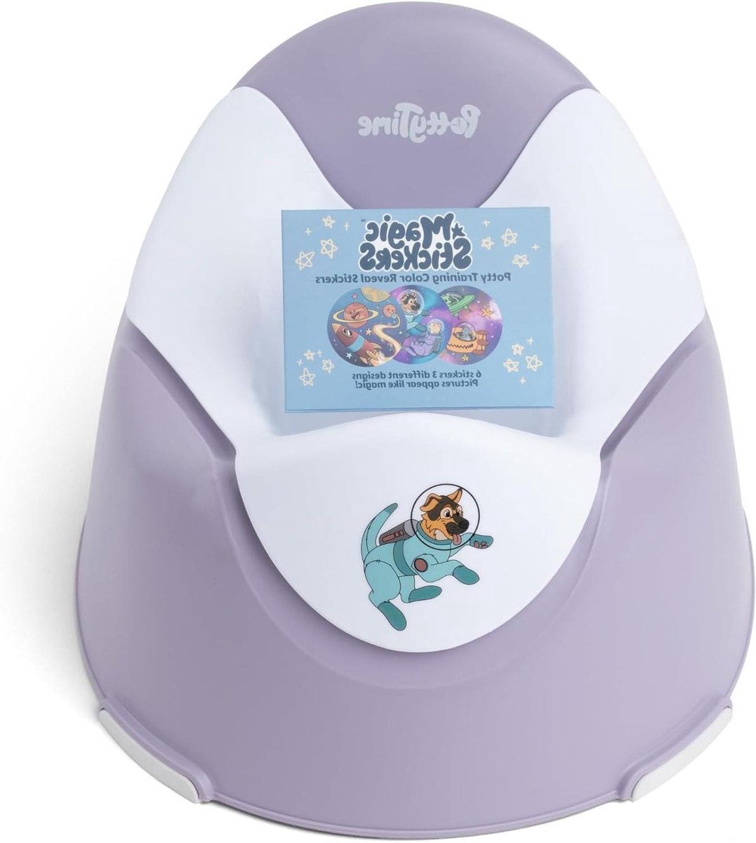 Zindelijkheidstrainingsstoel - Potty Seat Plasstoel - Zindelijkheidstraining - Kleurveranderende stickers - 1 pond - Space Seat