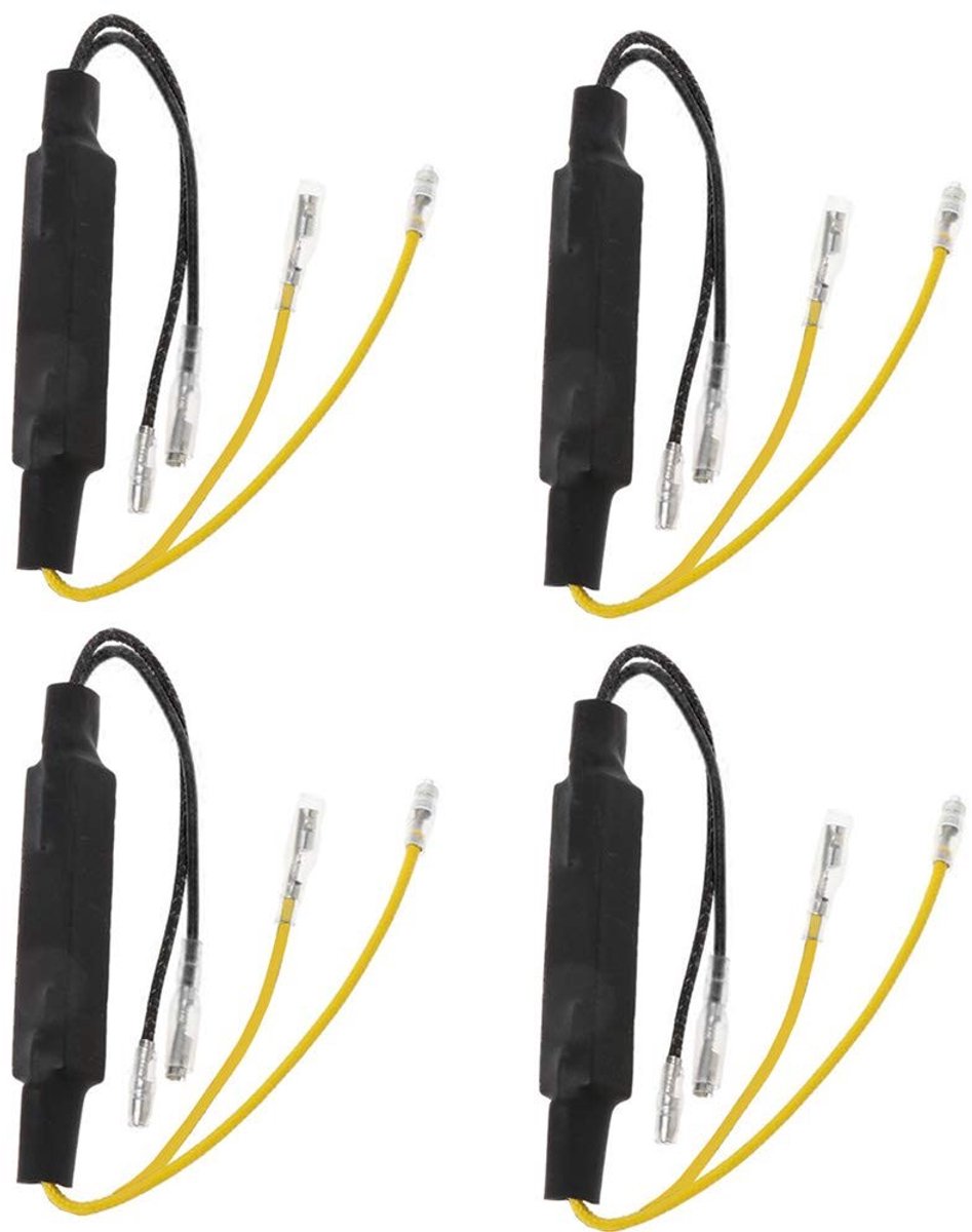 Allecto - Motorfiets Richtingaanwijzer - LED Indicator - Fout Controller - 12V 21W - Lastweerstand - Geschikt voor alle motorfietsen - CXMJMQ05B