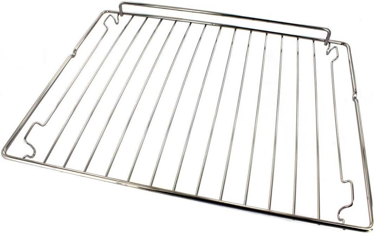 Ovenrek - Ovenrooster Bakplaat - Koken Bakken - Universeel Pasvorm - 460mm x 355mm - Zilver