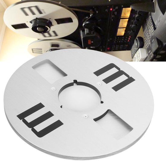 Lege Tape Reel van 10,5 Inch met 4 Gaten voor Geluidsopname, Open Spoel voor Verbeterde Geluidskwaliteit en Compatibiliteit met Diverse Apparaten — afbeelding 4