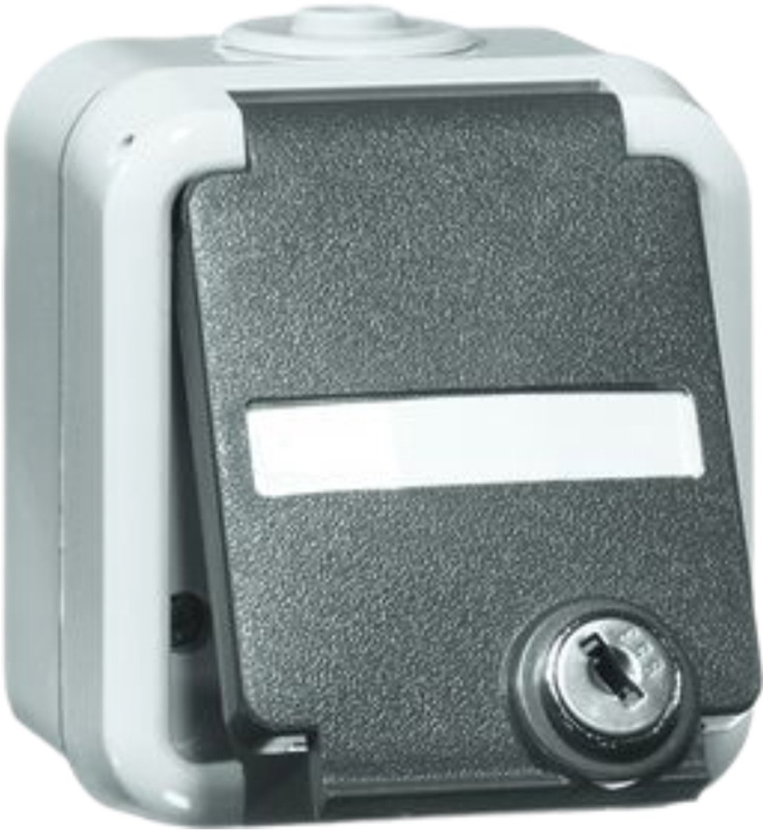 PEHA 6620 WABNAVS PEH WCDS SPATWD M/TEKST/DEKS - wandcontactdoos