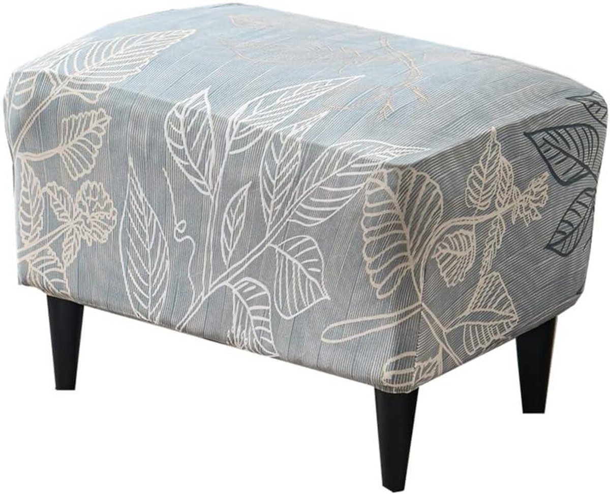 Voetenbank Hoes - Poef Cover Kruk - Meubels Vernieuwen - Hoge Stretch Stof - 65-75cm - Qiushui Yiren