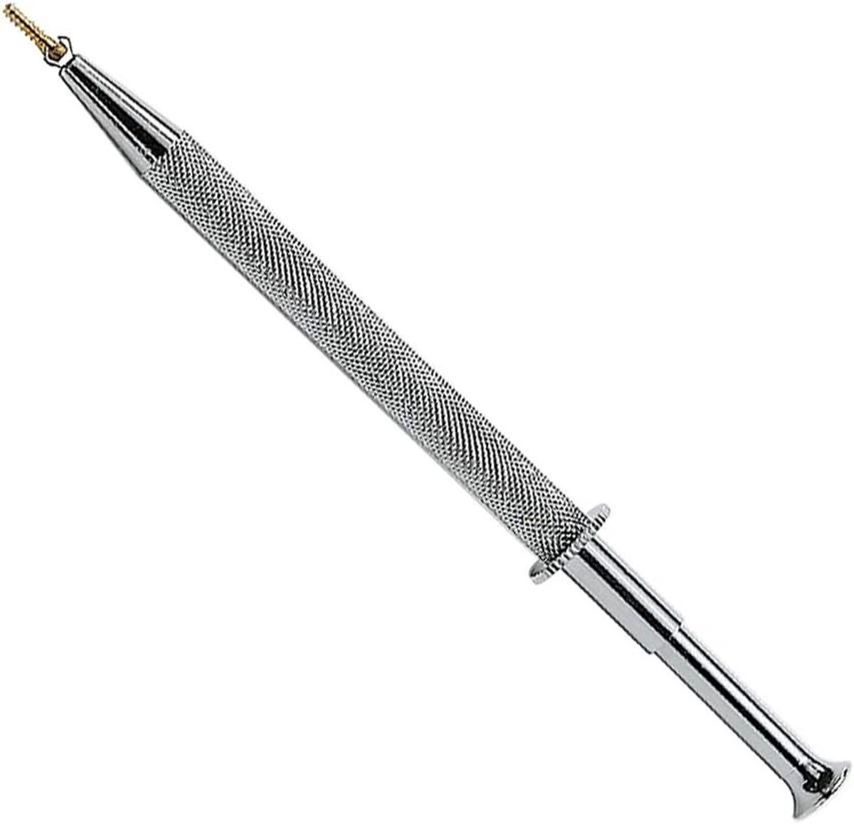 Vatpincet - Grijptang Pincet - Kleine Onderdelen Grijpen - Veerstalen Grijperbeugels - 117 cm - Zilverkleurig