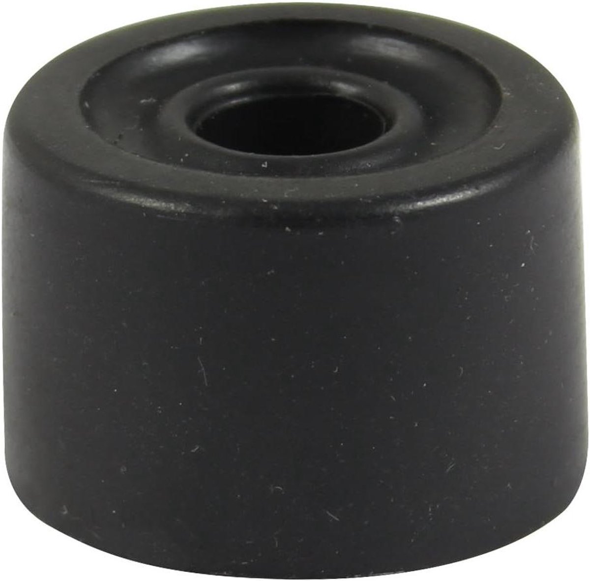 PVC Deurstop - Vloerstopper Deur - Muren Beschermen - Vloergemonteerd - 21 x 32 mm - Zwart