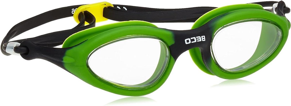 Zwembril Volwassenen - Uniseks Zwemmen - Bescherming Tegen Zon - Anticondens Coating - One Size - Groen