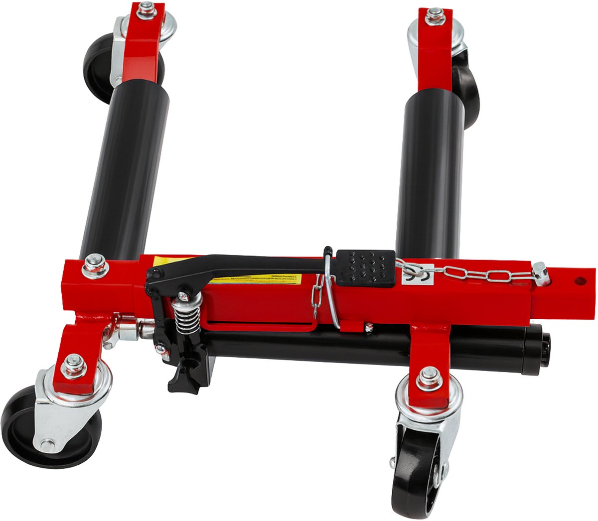 TRUTZHOLM Hydraulische Manoeuvreerhulp 680kg - voor Bandbreedte tot 30cm - Voertuig Krik met PVC Steunen GoJak Rangeerhulp