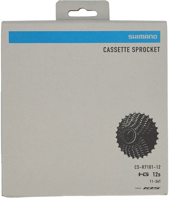 Cassette 12-speed Shimano 105 CS-R7101 11-34T — afbeelding 3