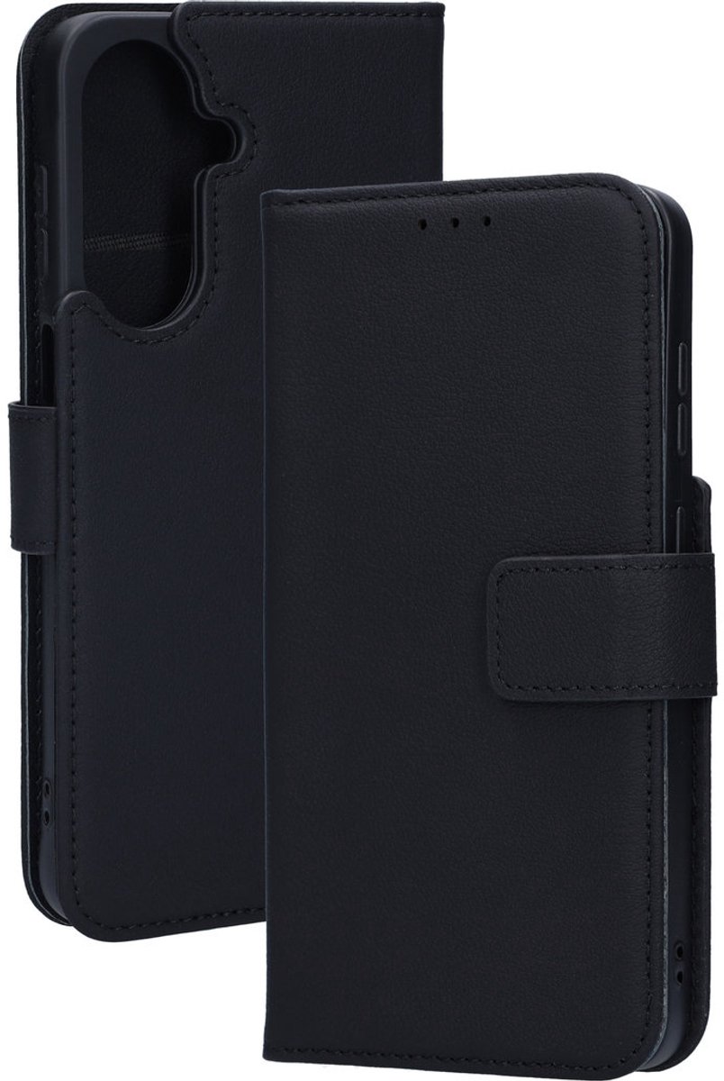 Mobiparts Leather Wallet Case geschikt voor Samsung Galaxy A27 - Zwart