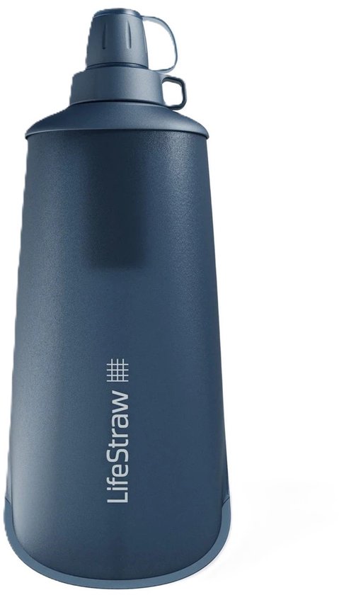 LifeStraw Peak Squeeze Bottle 1L • Opvouwbare Filterfles