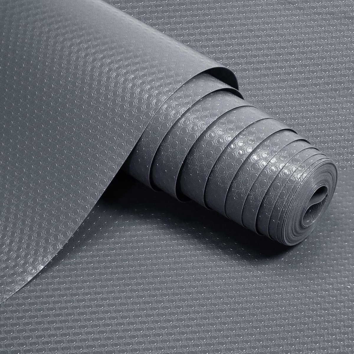 Antislip & Oliebestendige Plank- en Ladebekleding - 40x600 cm Grijs EVA Folie