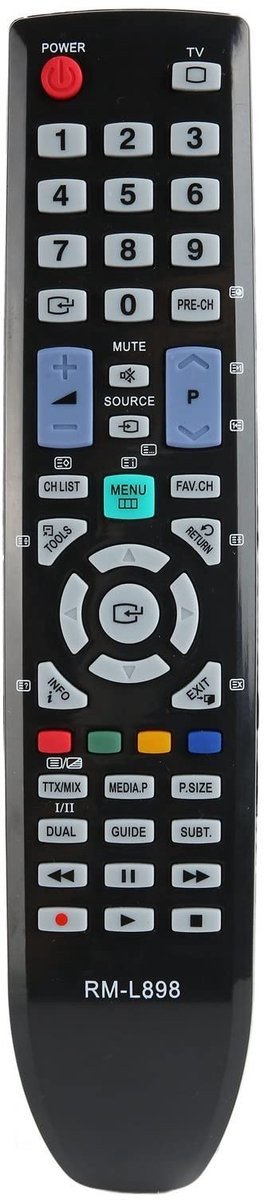 Allecto - Universele Afstandsbediening - Vervanging voor LCD en LED - Compact en Lichtgewicht - Geschikt voor Diverse Modellen - Ideaal voor Thuisg...