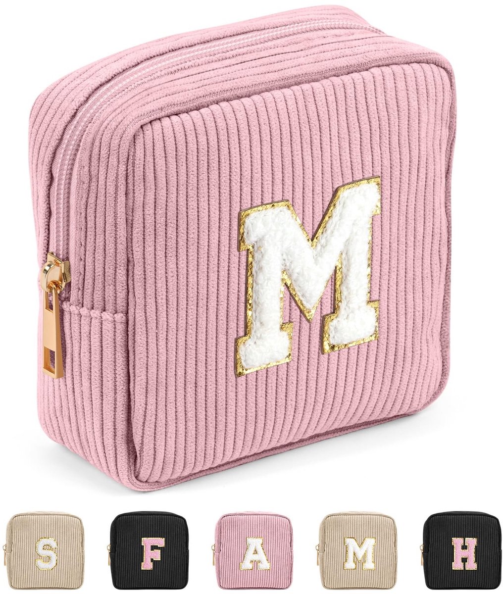 NTHProducts - Makeup Tas - Cosmetica - Compact - Roze - Reistassen - Duurzaam - Geschikt voor Volwassenen - Roze