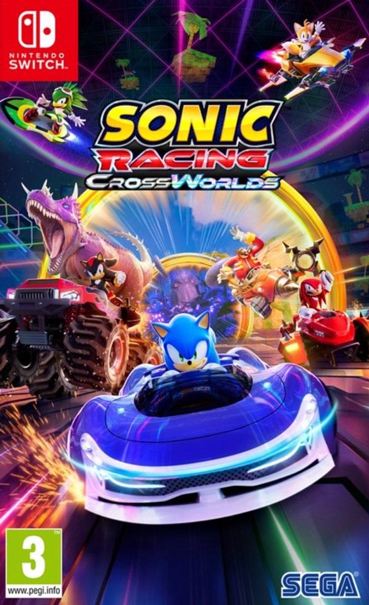 Sega Sonic Racing: CrossWorlds - Nintendo Switch thumbnail 2