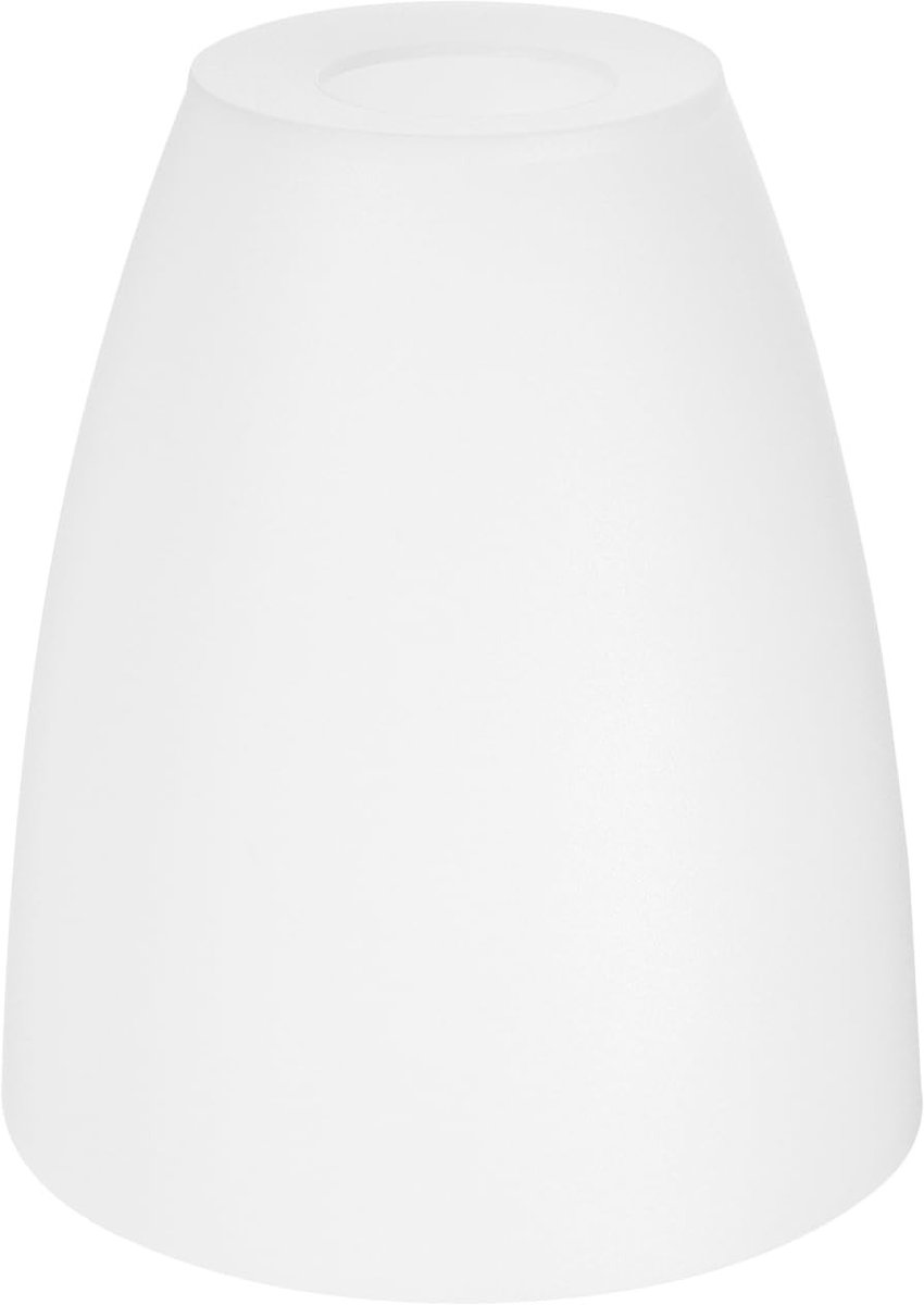 Allecto - Plastic lampshade - Vervangende lampenkap - Duurzaam - Wit - Lampenkap voor wand